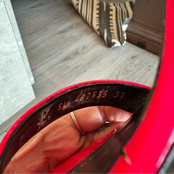 Yves Saint Laurent YSL “Amber” 85 Strappy Heels Sandals in Hot Pink - Picture 8 of 14